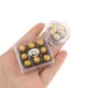 1 Set 1/6 Miniature Chocolate Toy 1:12 Dollhouse Mini Model Play Kitchen Food For House Doll