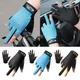 1 Pair Fishing Gloves Outdoor Fishing Waterproof Anti-slip 2 Cut Finger Gloves Men Hunting Fish