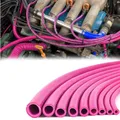Tubo flessibile del liquido di raffreddamento in silicone dritto 1 metro di lunghezza Tubo intercooler ID 6,5 mm 8 mm 10 mm 12 mm 14 mm 16 mm verde rosa giallo arancione
