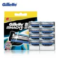 Genuine Gillette Mach 3 Shaving Razor Blades For Men Safe Mach 3 Shaving Hair Removal Brand Blade To