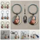 DIY double-sided custom keychain baby parent-child baby surname family couple photo keychain gift