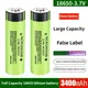 Panasonic Original Rechargeable Lithium Battery Pointer Flashlight Battery NCR18650B3.7V3400mAh