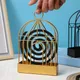 Creative Incense Burners Mosquito Coil Holder Nordic Style Bird Cage Shape Summer Day Iron Mosquito