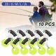 60pcs 10group Ishing Rod Rubber Space Beans Sea Carp Fly Fishing Black Rubber Oval Stopper Fishing