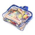 13 PCS Kids Musical Instruments Toys with Carry Bag Colorful Wooden Percussion Instruments Early
