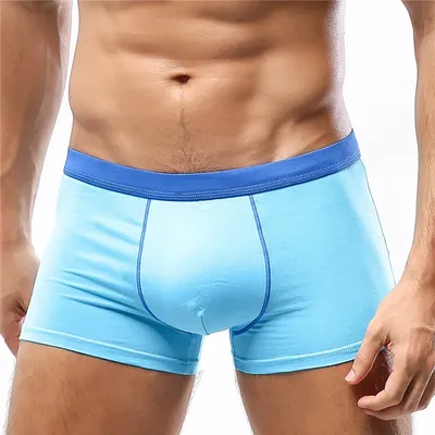 Brand Calvin Boxers Men Underwear Mens Boxer Cotton Underpants Sexy 3D U Cueca Modal Boxer