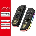 JOY-2 RGB Wireless Controllers for Nintendo Switch Joystick Support 6 Axis Gyro Wake Up Function