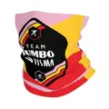 Jumbo Visma Pro Bike Race Team Winter Headband Neck Warmer Men Women Ski Camping Tube Scarf Face