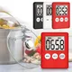 Magnet Kitchen Cooking Timers LCD Digital Screen Kitchen Timer Square Cooking Timer Count Up