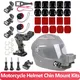 Accessories Kit for GoPro Hero 12 11 10 9 8 7 Black Silver 6 5 4 Osmo Motorcycle Helmet Chin Mount
