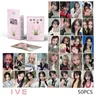KPOP 50 pz/set IVE nuovo Album Laser LOMO Card Rei sollevamento Leeseo Yujin WonYoung GAEUL Girl