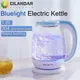 High Borosilicate Glass Kettle transparent blue light boiling water household kettle automatically