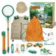 Kids Outdoor Explorer Kit Camping Exploration Toys Kids Insect Catching Kit with Insect Catcher Hat