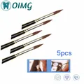 5pcs Dental Porcelain Brush Pen Technician Tools Lab Supplies Materials Equipment Materials