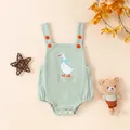 Mandarina Duck Cotton Onesie for Baby Girls&boys Spring/Fall/summer Comfort and Triangle Creeper