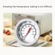 Stainless Steel Oven Thermometer BBQ Smoker Grill Temperature Gauge Dial Baking BBQ Cooking Meat