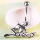 New Hot Belly Button Ring Navel Ring Dangle Navel Body Jewelry Piercings