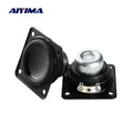 AIYIMA 2Pcs 45MM 4 Ohm 5W Full Range Speaker Hifi Audio Stereo Sqaure Neodymium Waterproof 16 Core