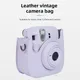 For Fujifilm Instax Mini 12/11/9/8 Instant Film Camera Case PU Leather Protective Soft Carry Bag