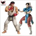 In Stock Original Anime Street Fighter S.H.Figuarts Ryu S.H.Figuarts Chun-Li Outfit 2 PVC Action