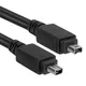 IEEE-1394 FireWire Cable 4 pin to 4 pin firewire 4 to 4 adapter cable IEEE 1394a FireWire 400 Cable