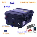 24V LiFePO4 60ah 80ah lifepo4 Battery pack lifepo4 24V 60AH 80AH Lithium iron phosphate battery