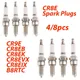 4/8pcs Spark Plugs Motorcycle CR8E Engine Spark Plug For CR8EB/CR8EK/CR8EVX/CR8EIX/CR9E/B8RTC