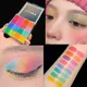 2 Types 16 Colors Colorful Eyes Shadow Paleta Nude Shiny Eyeshadow Palette Shimmer Matte Long