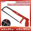 DELIXI ELECTRIC Hacksaw Frame All-steel Heavy-duty Household Small Hand-held Saw Woodworking Special