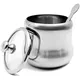 300ml Stainless Steel Spice Jar Sugar Bowl Coffee Container Seasoning Jar Condiment Pot Canister