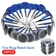 24Pcs Tire Patches Kit Tire Repair Patch Plug Kit For Tire Tread Puncture Repairs Mushroom Plug