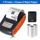 58mm Portable Thermal Receipt Printer Mini Wireless Ticket Printer Pocket Mobile Phone Bluetooth