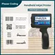 Phezer P17 Handheld Inkjet Printer Date Number Expiry Date Logo QR Bar Batch Code Expiry Date 12.7mm