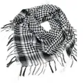 Lightweight Plaid Scarf for Men and Women Arab Desert Scarf Soft Tactical Hiking Scarves Unisex