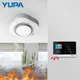 New Smoke Detector Wireless 433mhz Real-time Detection Fire Protection Alarm Sensor For Home