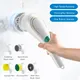 Electric Cleaning Brush Spin Scrubber Kitchen Gadgets Brush Cleaning Machine with 5 Heads Cordless