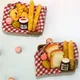 1pc Dollhouse Food Bread Cooking Board For 1/12 Doll House Or Doll Accessories Miniature Wood