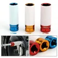 1Pc Metal Socket 17mm/19mm/21mm Socket Wrench 1/2 Car Tires Wheels Bolts Protector Workshop