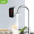 saengQ Electric Water Heater Tap Instant Hot Water Faucet Heater Cold Heating Faucet Tankless