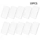 10pcs Clear Acrylic Place Cards Wedding Guest Names Table Seating Cards Rectangle Simple