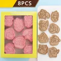 8Pcs PAW Patrol Cartoon Mold Baking Tools Baking Accessories Cookie Cutter Cake Decorating Tool