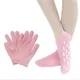1Pair Reusable SPA Gel Socks & gloves Moisturizing whitening exfoliating velvet smooth beauty hand