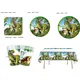 Dinosaur Theme Birthday Decorations Party Disposable Tableware Paper Napkins Cups Plates Tablecloths