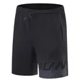 Pantaloncini da corsa stampati da uomo in Nylon da Badminton pantaloncini da Tennis sportivi ad