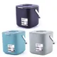 Portable 2 Tier Plastic Kitchen Waste Trash Can with Handle Compost Drainer Garbage Bin Rubbish