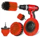New Car Wash Brush Set Disc Brush Electric Drill Cleaning Tool Kit for Car Wash Floor Kitchen