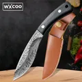 Small Pocket Knife Handmade Forged Knife Stainless Steel Boning Knife Slicing Meat Cleaver Knives