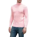 Maglione dolcevita da uomo maglione lavorato a maglia da uomo Casual caldo Fitness pullover da uomo