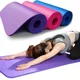 1X Yoga Mat Anti-skid Sports Fitness Mat 3MM-6MM Thick EVA Comfort Foam yoga matt for Exercise Yoga