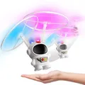 Levitating Luminous Flying Robot Astronaut Toy Aircraft Hand-Controlled Drone Interactive with
